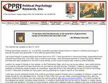Tablet Screenshot of politicalpsychologyresearch.com